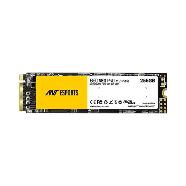 Ant Esports 690 Neo Pro 256Gb M.2 NVMe Gen3 Internal SSD