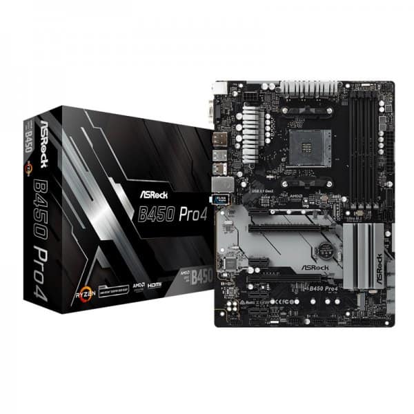 ASRock B450 Pro4 Motherboard