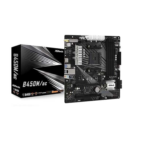 ASRock B450M AC/DC (Wi-Fi) Motherboard