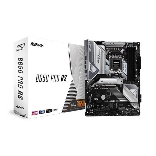 ASROCK B650 PRO RS AMD AM5 DDR5 ATX MOTHERBOARD FOR RYZEN 7000 SERIES DESKTOP PROCESSORS