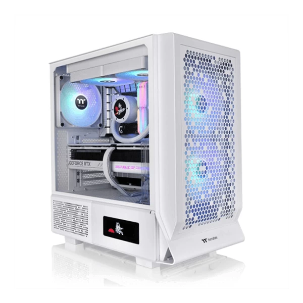 Thermaltake Ceres 330 TG ARGB Snow Mid-Tower ATX Gaming Cabinet (White)