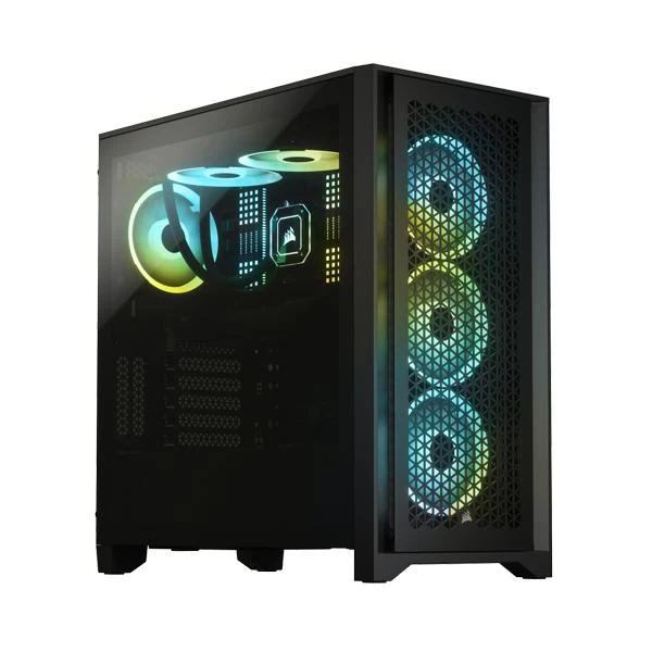 Corsair 4000D Airflow Mid-Tower ATX Cabinet with Tempered Glass Side Panel (Black)