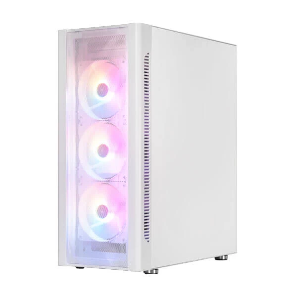 Galax Revolution-06 Mesh ARGB Mid-Tower ATX Gaming Cabinet (White)