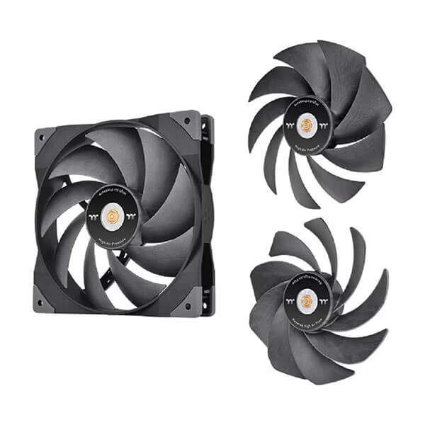 Thermaltake Swafan GT14 140mm Single Pack Cabinet Fan (Black)