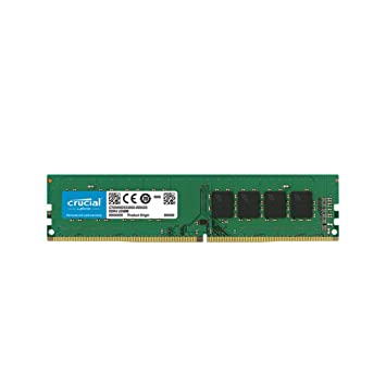 Crucial 8GB DDR4 2666 MHz Desktop RAM