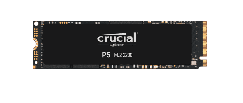 Crucial P5 500GB 3D NAND NVMe PCIe M.2 SSD