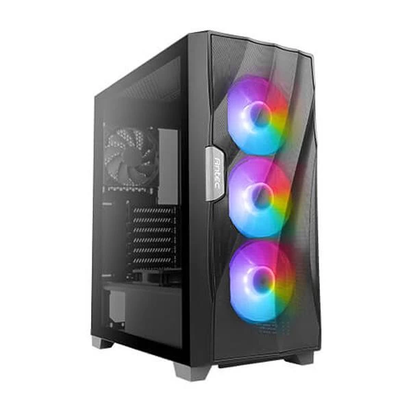 Antec DF700-Flux ARGB mid tower ATX cabinet with tempered glass side panel.