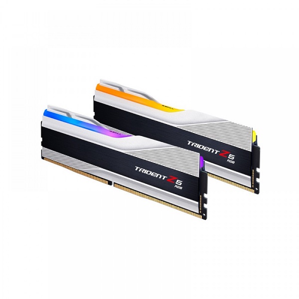 G.Skill Trident Z5 RGB 32GB (16GB x 2) 6000MHz CL36 Dual Channel Desktop Memory Kit (White)