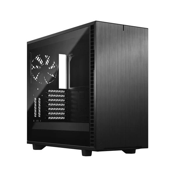 Fractal Design Define 7 Black TG Dark Tint Mid-Tower ATX Cabinet with Tempered Glass Side Panel