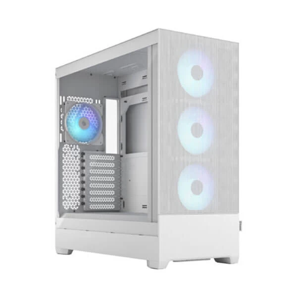 Fractal Design Pop XL Air RGB Mid-Tower ATX Cabinet with Front Mesh and Tempered Glass Side Panel (White)