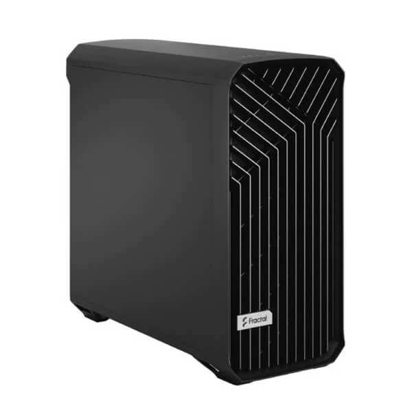 Fractal Design Torrent Black Solid Mid-Tower ATX Cabinet with Front Mesh & Side Glass Panel