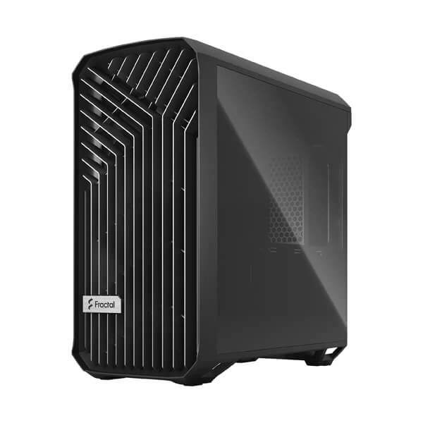 Fractal Design Torrent Compact Black TG Dark Tint Mid-Tower ATX Cabinet with Front Mesh & Side Glass Panel