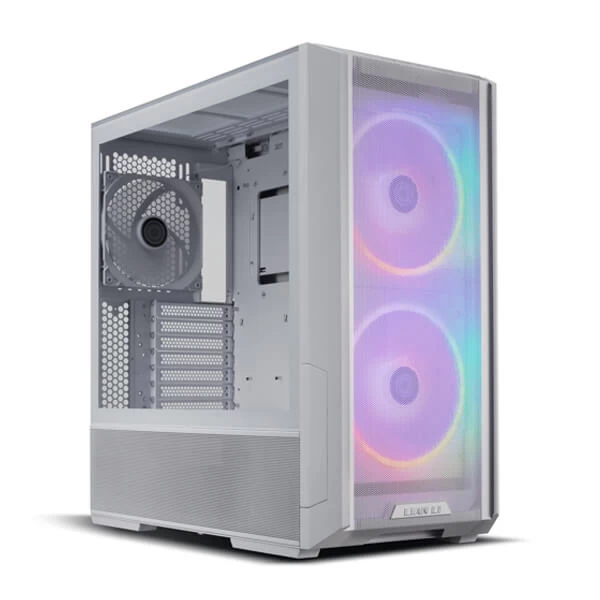 Lian Li Lancool 216 ARGB Mid Tower (E-ATX) Cabinet With Tempered Glass Side Panel (white)