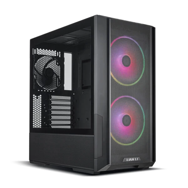 Lian Li Lancool 216 ARGB Mid Tower (E-ATX) Cabinet With Tempered Glass Side Panel (Black)