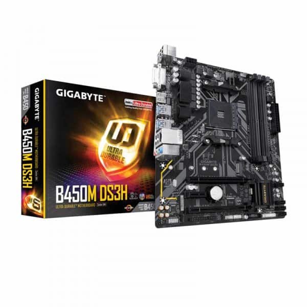 Gigabyte B450M DS3H AMD AM4 M-ATX Motherboard