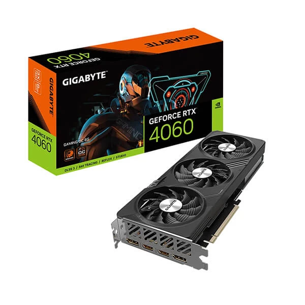 Gigabyte GeForce RTX 4060 Gaming OC 8Gb GDDR6 Graphics Card