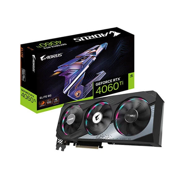 GIGABYTE GeForce RTX 4060TI Aorus Elite 8GB GDDR6X Graphics Card