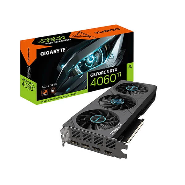 GIGABYTE GeForce RTX 4060TI Eagle OC 8GB GDDR6X Graphics Card