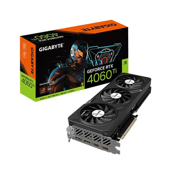 GIGABYTE GeForce RTX 4060TI Gaming OC 8GB GDDR6X Graphics Card