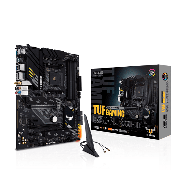 Asus TUF Gaming B550 Plus WiFi AMD AM4 ATX Gaming Motherboard