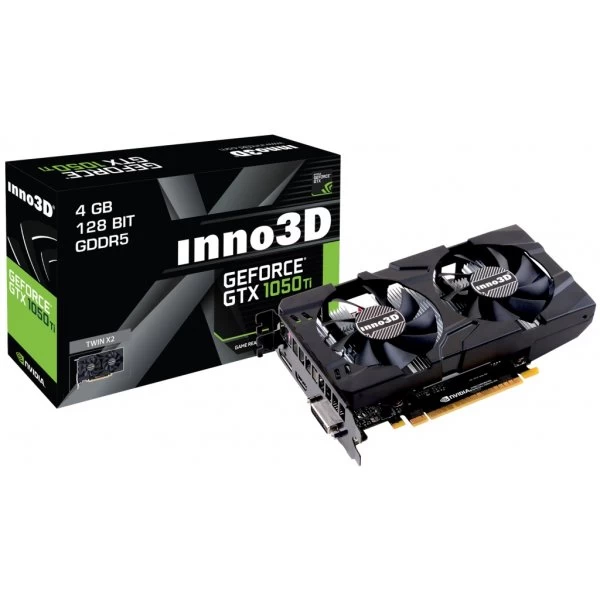 Inno3D GTX 1050Ti Twin X2 4GB GDDR5 128-Bit Graphics Card