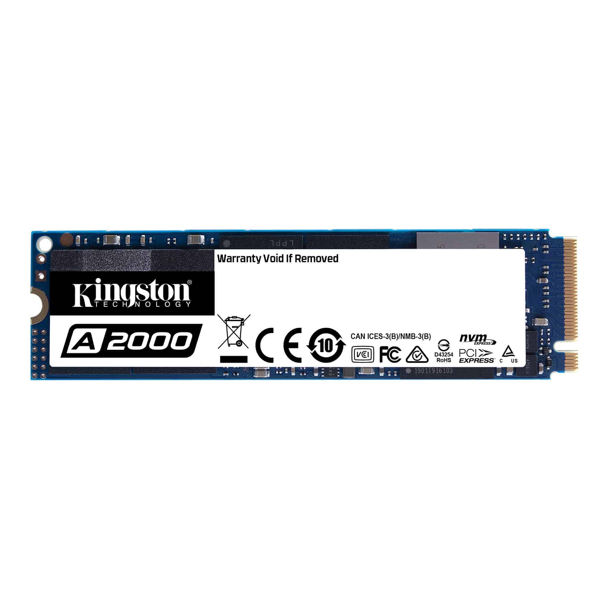 Kingston A2000 250GB M.2 NVMe SSD