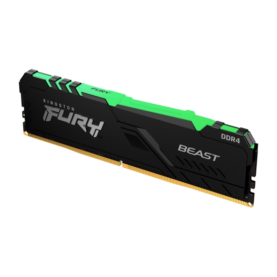 Kingston Fury Beast 16GB DDR4 3600MHz RGB Desktop RAM (KF436C18BBA/16)