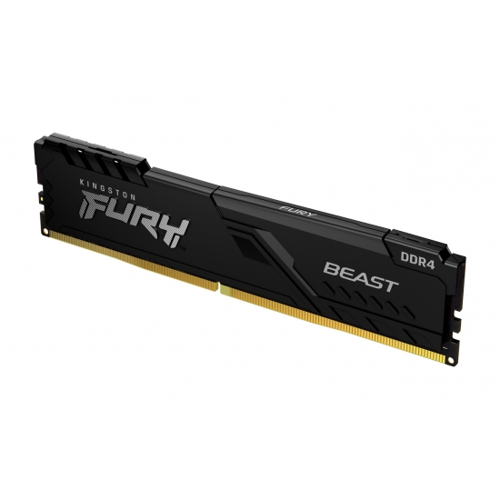 Kingston Fury Beast 16GB DDR4 3000MHz Non-ECC Desktop RAM (KF430C15BB1/16)