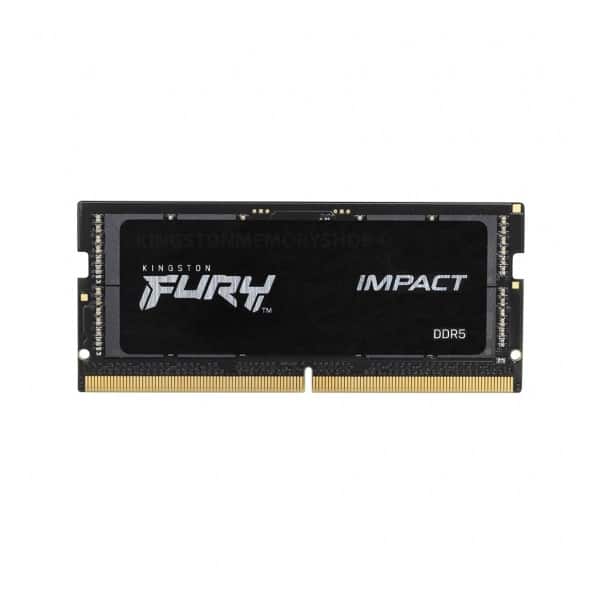 Kingston Fury Impact DDR5 16GB (16GB x 1) 4800MHz Non-ECC SODIMM Laptop Memory