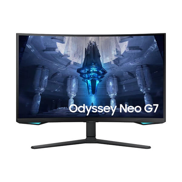 Samsung Odyssey Neo G7 LS32BG750NWXXL 32-inch 4K UHD 165Hz 1ms VA Panel Curved Gaming Monitor with Quantum Matrix Local Dimming LED Technology