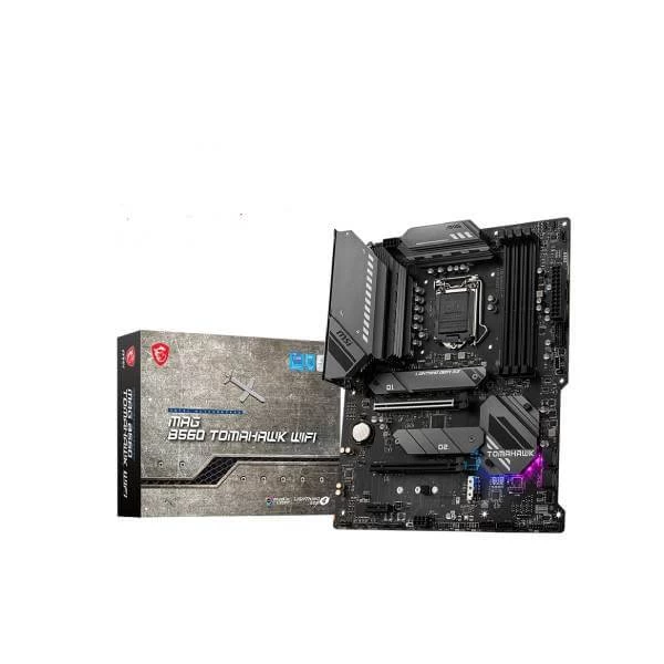 Msi Mag B560 Tomahawk WiFi Intel 11th and 10th Gen LGA1200 ATX Gaming Motherboard