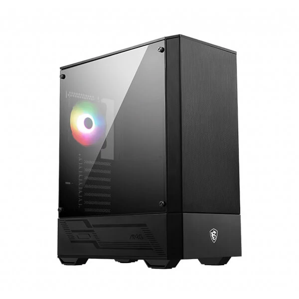 MSI MAG Forge 111R ARGB ATX Mid-Tower Cabinet with Transparent Side Panel