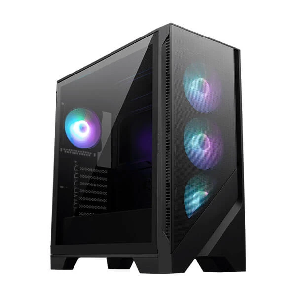 MSI MAG Forge 320R Airflow Mid-Tower (ATX) Gaming Cabinet (Black)