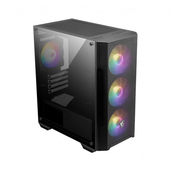 MSI MAG Forge M100A ARGB Micro-ATX Mid-Tower Cabinet (Black)