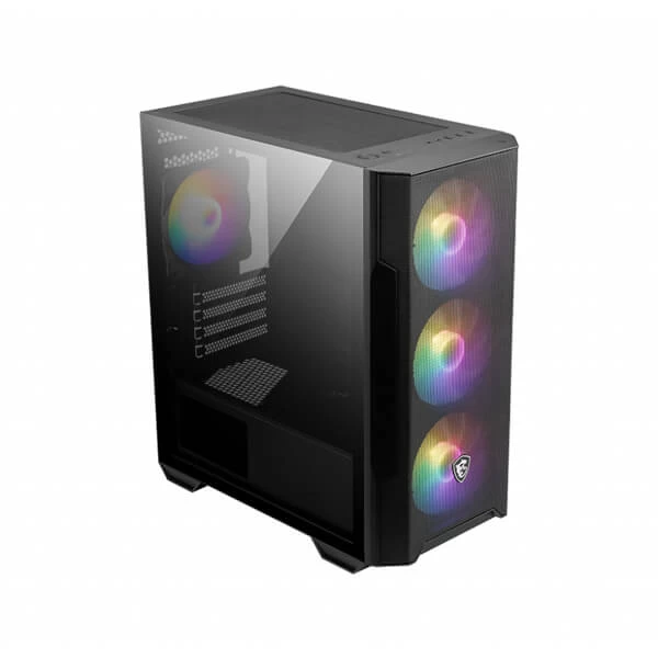 MSI MAG Forge M100R ARGB M-ATX Mid-Tower Cabinet Black