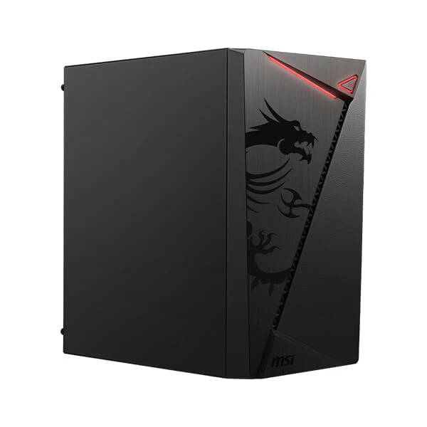 MSI MAG Shield M301 Mini-Tower M-ATX Cabinet (Black)