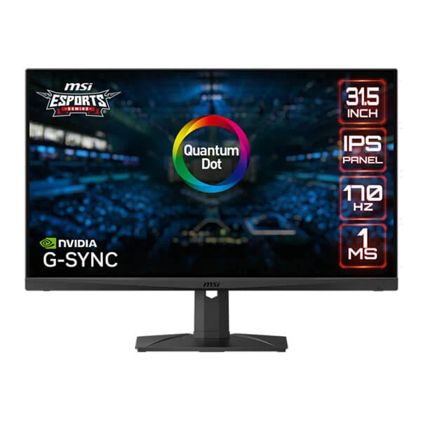 MSI MAG321QR-QD 32-Inch WQHD 170hz 1ms IPS Quantum Dot Gaming Monitor