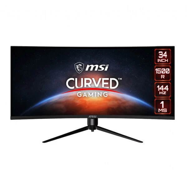 Msi Optix Mag342CQR 34-Inch VA Panel 144Hz 2K Ultrawide Curved Gaming Monitor