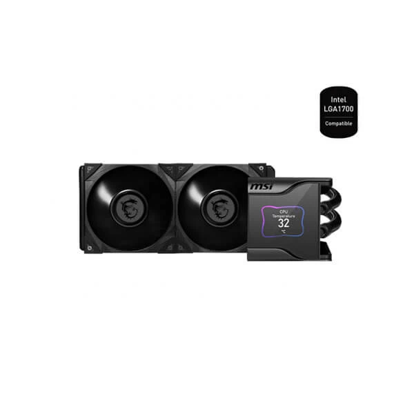 MSI MEG CoreLiquid S280 280mm AIO Liquid Cooler with LED Display