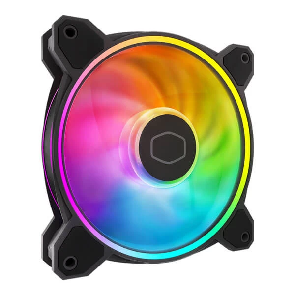 Cooler Master MasterFan MF120 Halo 2 ARGB Black 120mm Cabinet Fan (Single Pack)