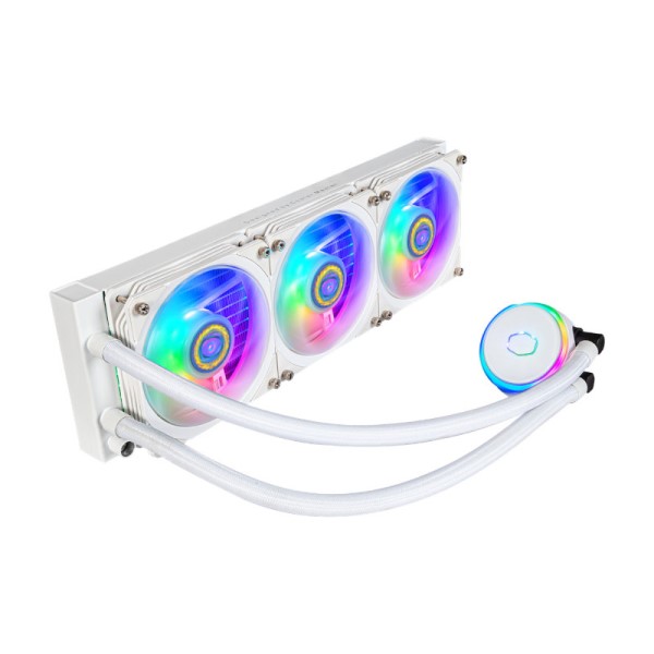 Cooler Master MasterLiquid PL360 Flux White 360mm Liquid CPU Cooler