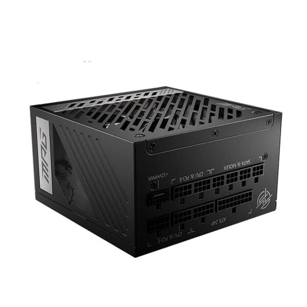 MSI MPG A1000G PCIe5 1000 Watt ATX 3.0 80 Plus Gold Certified Power Supply