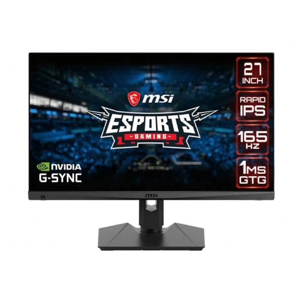 Msi Mag274QRF-QD 27-Inch IPS Panel 165Hz WQHD Gaming Monitor with NVIDIA G-Sync