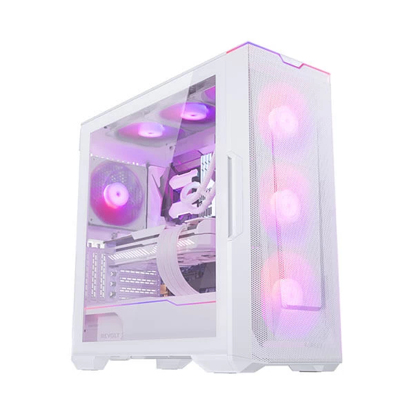 Phanteks Eclipse G500A DRGB E-ATX Mid-Tower Cabinet (White)