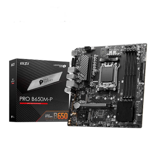 MSI pro B650M-P DDR5 AMD AM5 M-ATX Motherboard