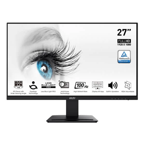 MSI Pro MP273A 27-inch FHD 100hz 1ms IPS Business Monitor