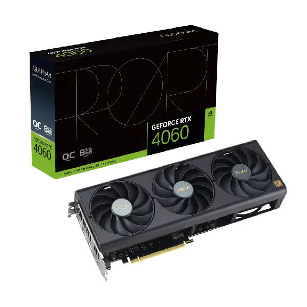 Asus ProArt RTX 4060 OC Edition 8GB GDDR6 Graphics Card