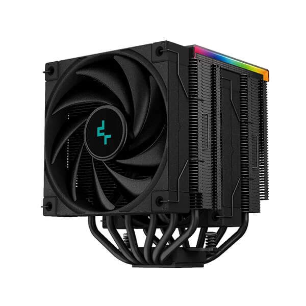 Deepcool AK620 Digital 120mm Dual Tower CPU Air Cooler with Real-Time Status Screen Display