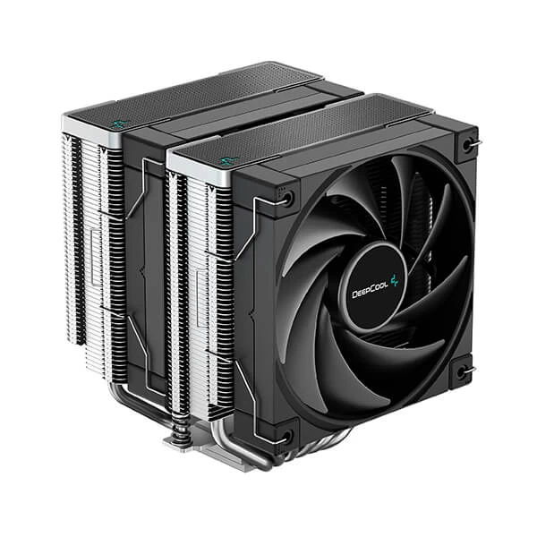 Deepcool AK620 Dual Tower CPU Air Cooler with Dual 120mm PWM Fans (Black)