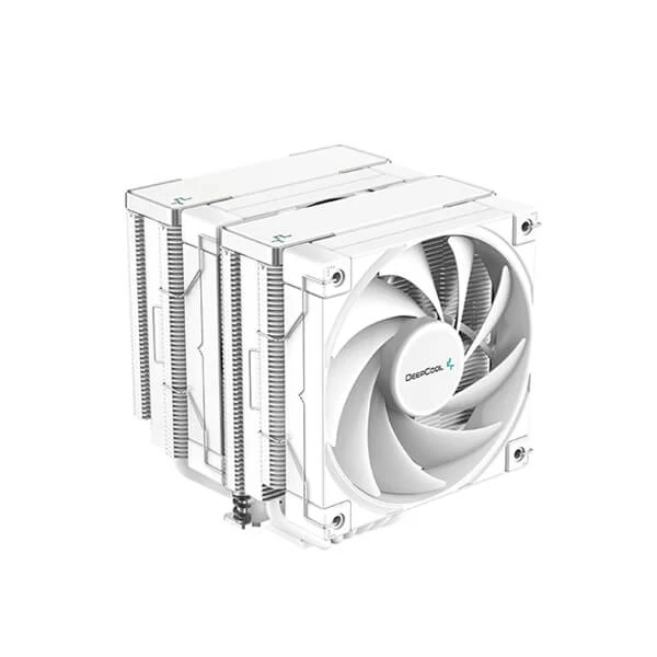 Deepcool AK620 WH Dual Tower CPU Air Cooler with Dual 120mm PWM Fans (White)